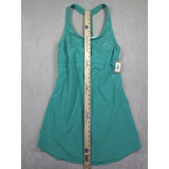 Title Nine Racerback Workout Dress Womens Large Built In Bra Tennis Athletic - Picture 6 of 10